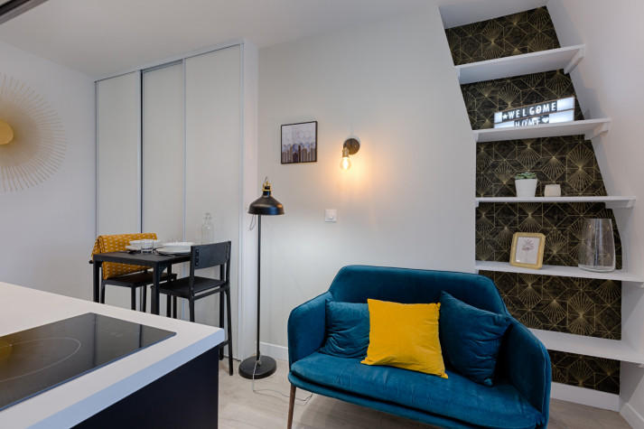 Appartement - 19 m² - 2 pièces