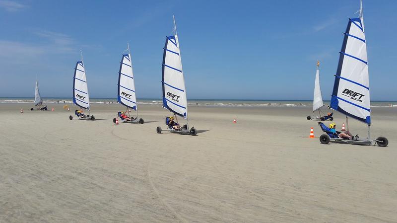 Initiation au char à voile sur la Côte d’Albâtre