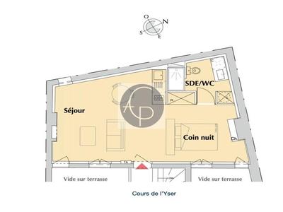 Appartement - 39 m² - 1 pièce