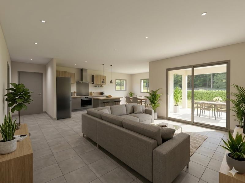 Maison - 101 m² - 5 pièces