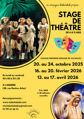 Une semaine pour découvrir le théâtre