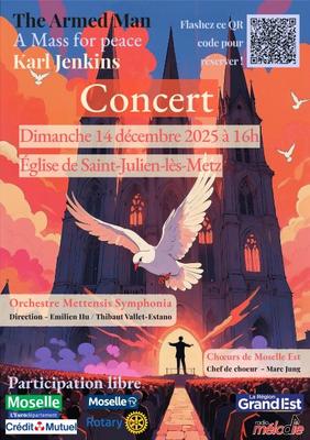 Concert - the armed man, a mass for peace