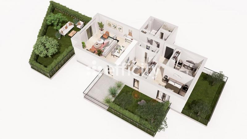 Appartement - 96 m² - 4 pièces