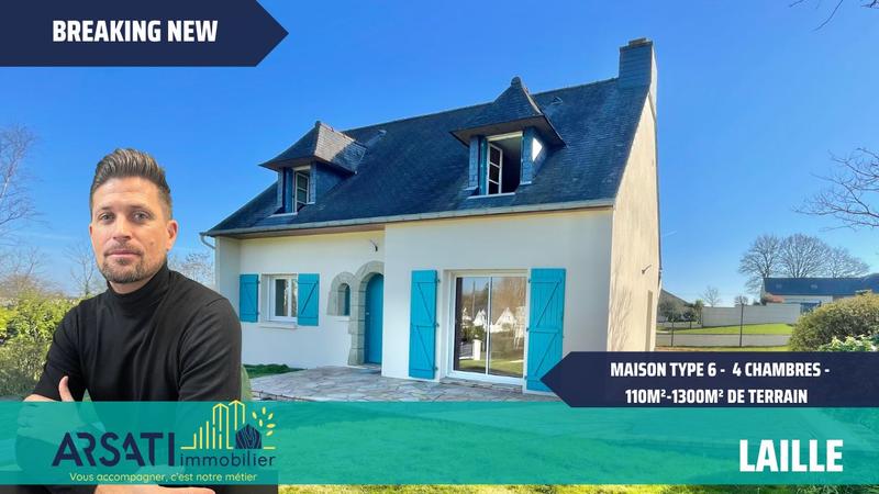 Maison - 110 m² - 6 pièces