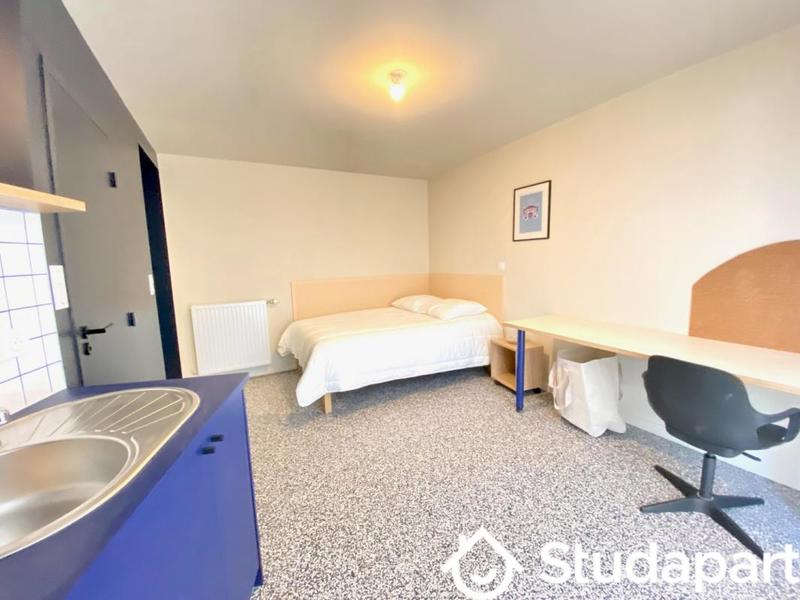 Chambre - 21 m² - 1 pièce