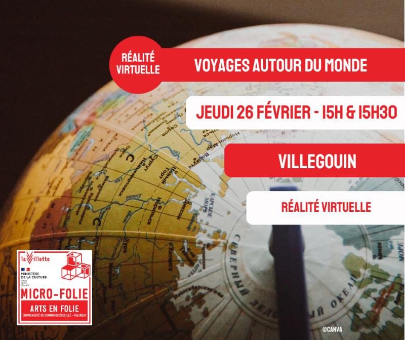 Micro-Folie : "Voyage autour du monde"