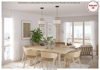 Appartement - 90 m² - 4 pièces