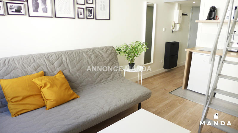 Studio - 13 m² - 1 pièce