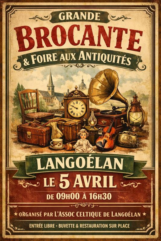 Brocante/foire aux antiquites