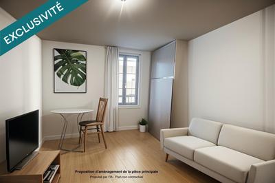 Appartement - 20 m² - 1 pièce