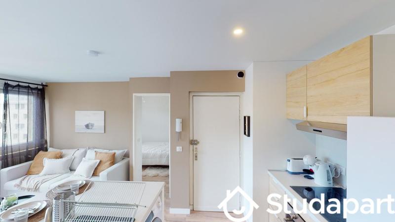 Chambre - 8 m² - 1 pièce