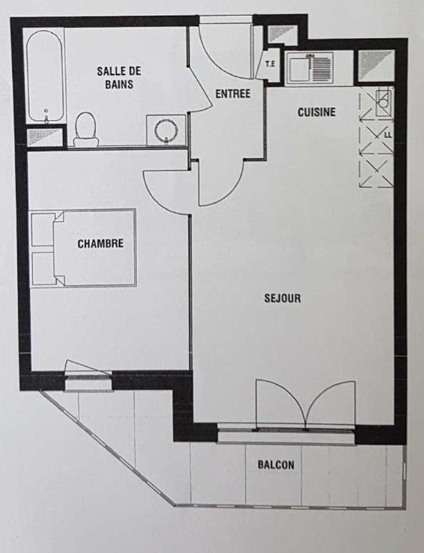 Appartement - 41 m² - 2 pièces