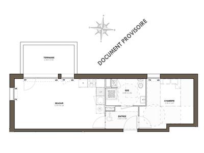 Appartement - 41 m² - 2 pièces