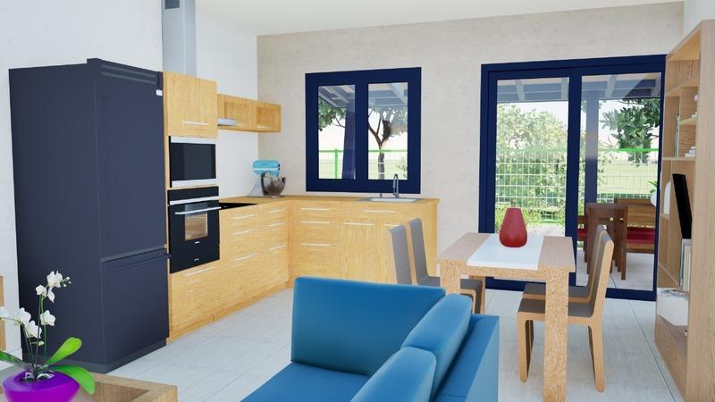 Maison - 54 m² - 3 pièces