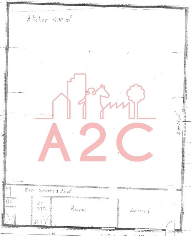 Local d'activité / Entrepôt - 485 m²