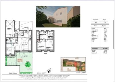 Maison - 95 m² - 4 pièces