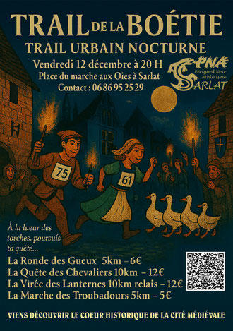 Trail urbain nocturne