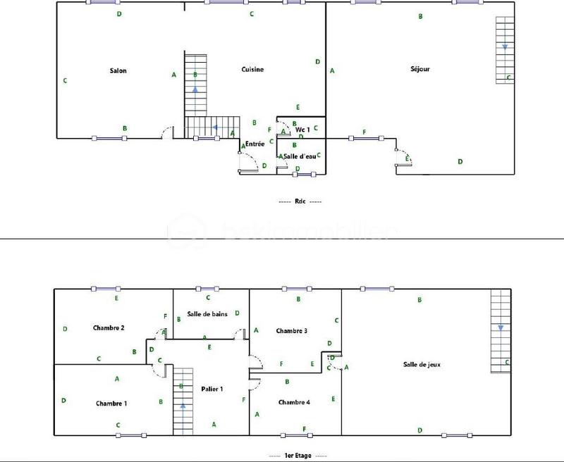 Maison ancienne - 190 m² - 7 pièces