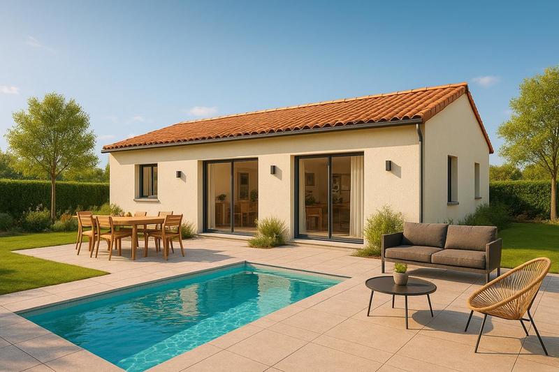 Maison - 80 m² - 4 pièces