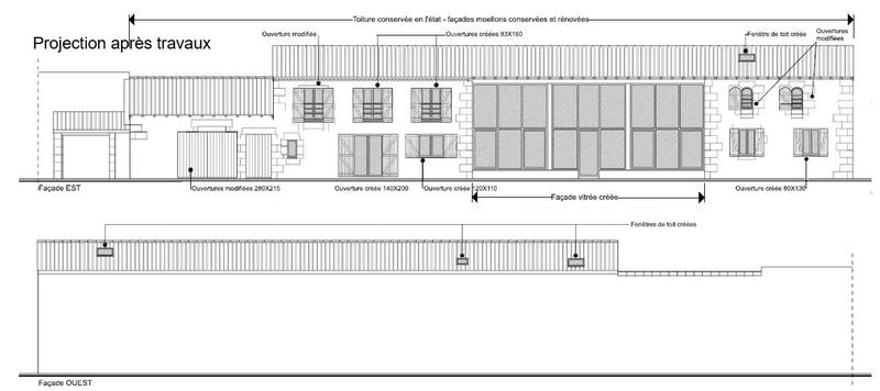 Grange - 240 m² - 3 pièces