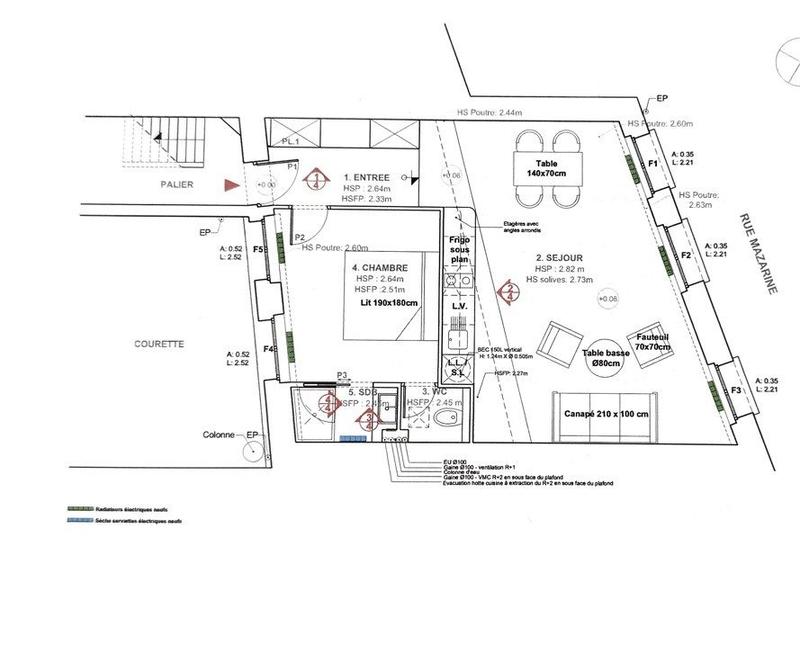 Appartement - 51 m² - 2 pièces