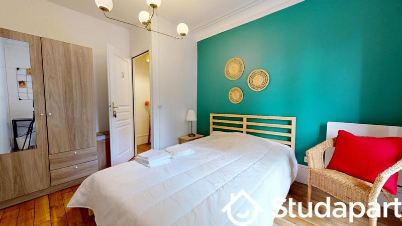 Chambre - 11 m² - 1 pièce