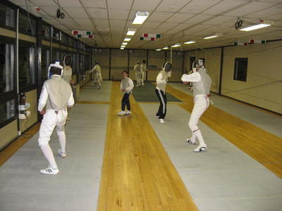 escrime club Châteauroux 36 salle d'armes