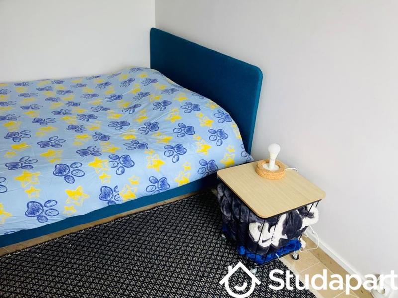 Chambre - 12 m² - 1 pièce