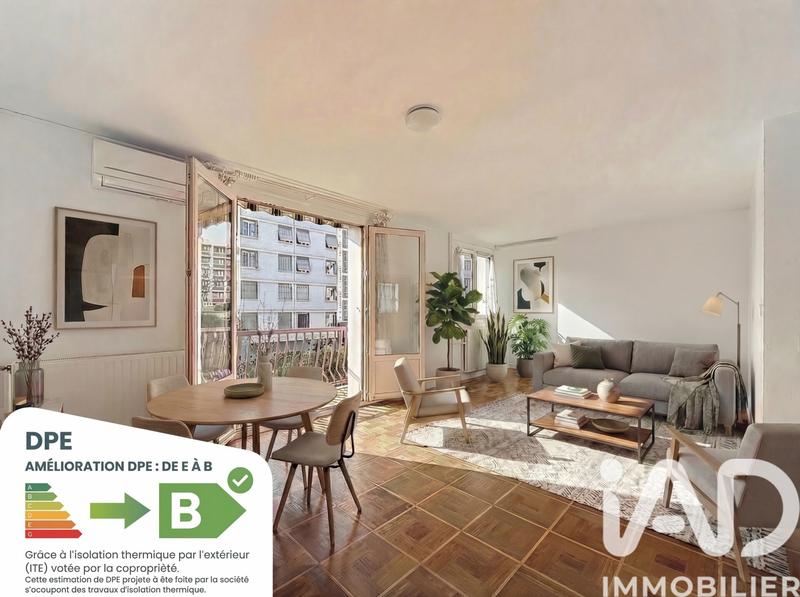 Appartement - 80 m² - 3 pièces