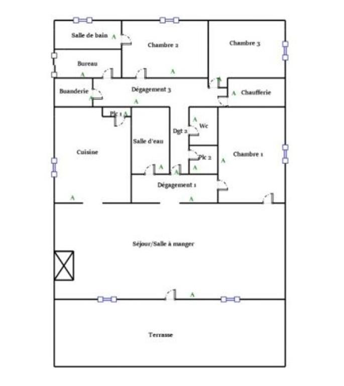 Maison - 160 m² - 5 pièces