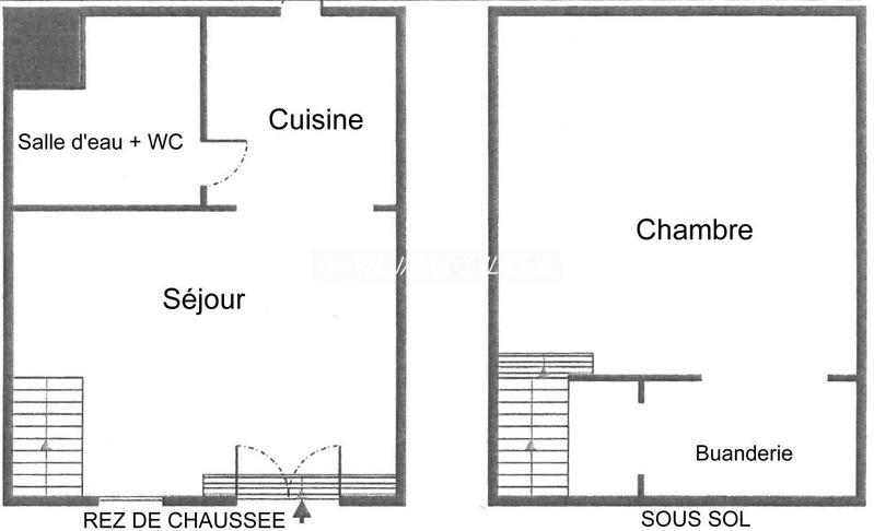 Appartement - 44 m² - 2 pièces