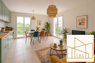 Appartement - 62 m² - 3 pièces