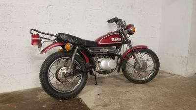 Yamaha Gt 80 mini moto yamaha 0080 Minimoto Rouge