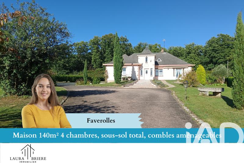 Maison - 140 m² - 6 pièces