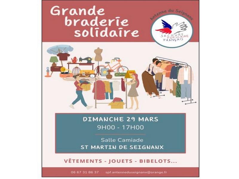Braderie du Secours populaire