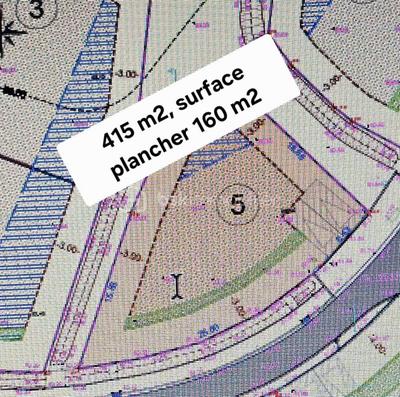 Terrain - 415 m²