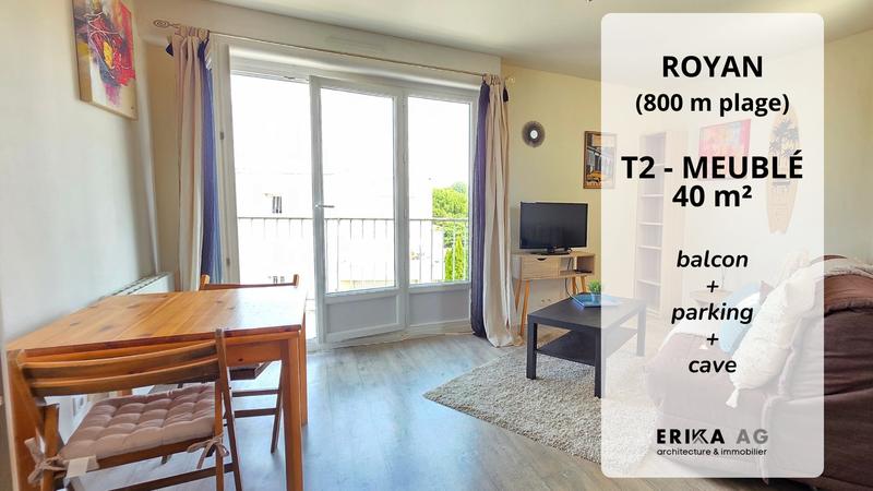 Appartement - 40 m² - 2 pièces