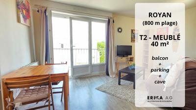 Appartement - 40 m² - 2 pièces
