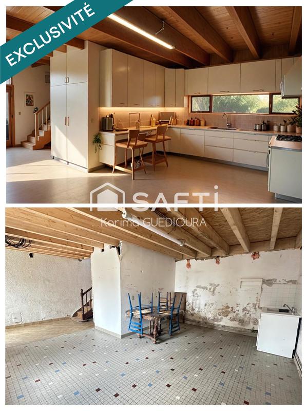 Maison - 90 m² - 4 pièces