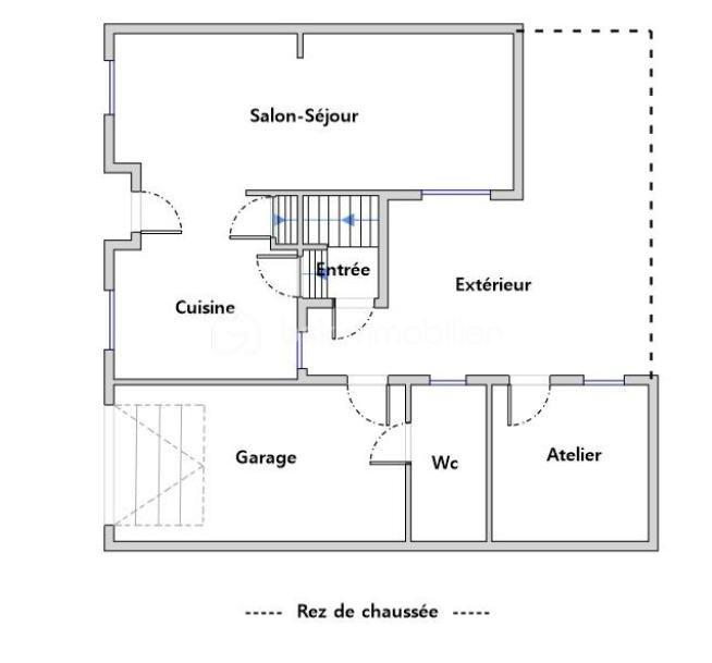 Maison de village - 94 m² - 5 pièces