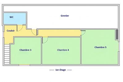 Maison - 121 m² - 6 pièces