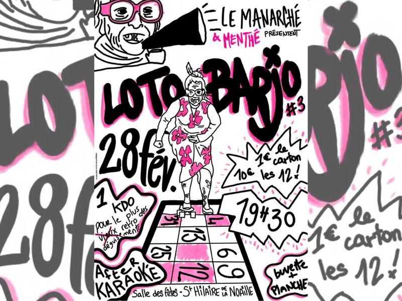 Loto barjo et soirée karaoké du Marnaché