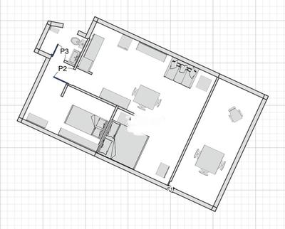 Appartement - 47 m² - 3 pièces