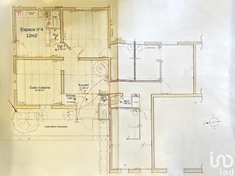 Local commercial - 54 m²