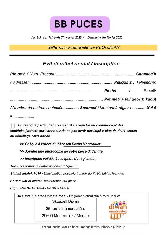 Bébé puces de la chandeleur