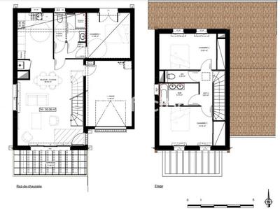 Maison - 95 m² - 4 pièces