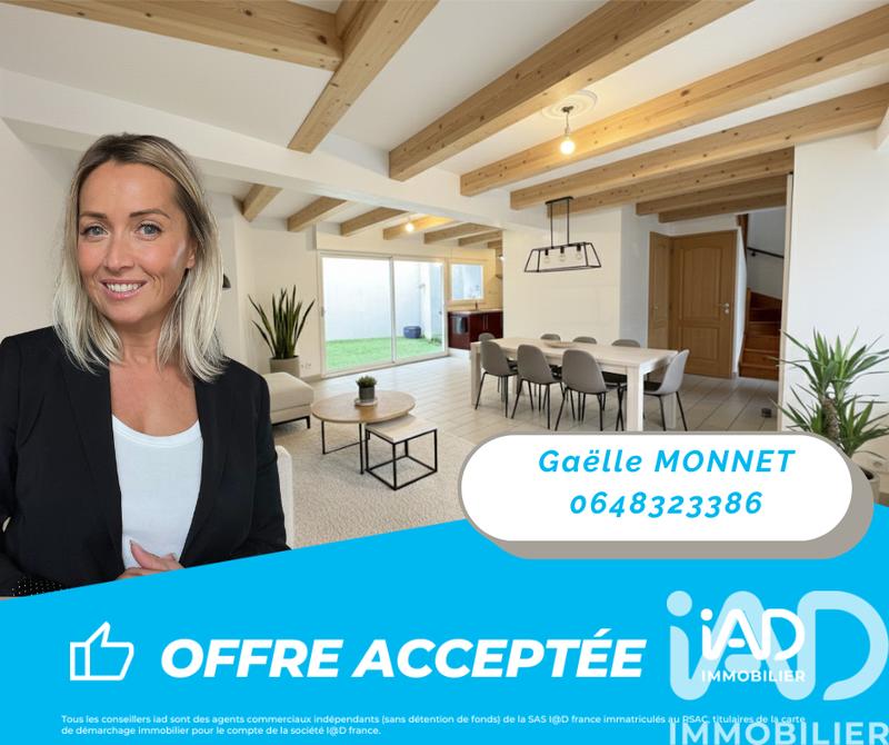 Maison de ville - 76 m² - 3 pièces