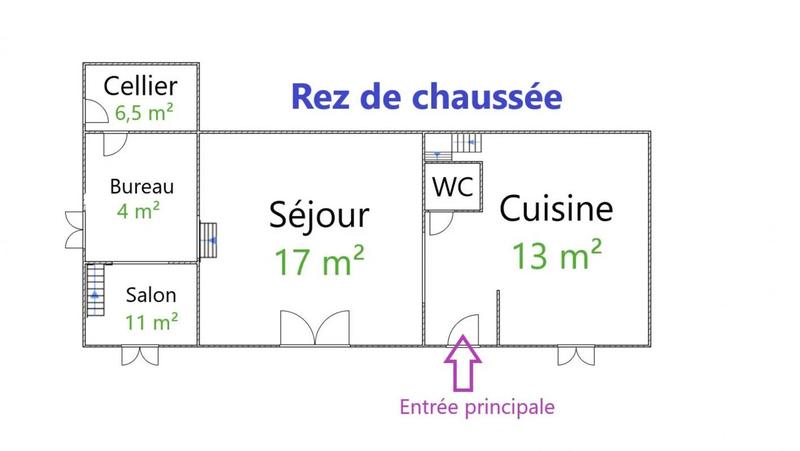 Maison - 151 m² - 7 pièces