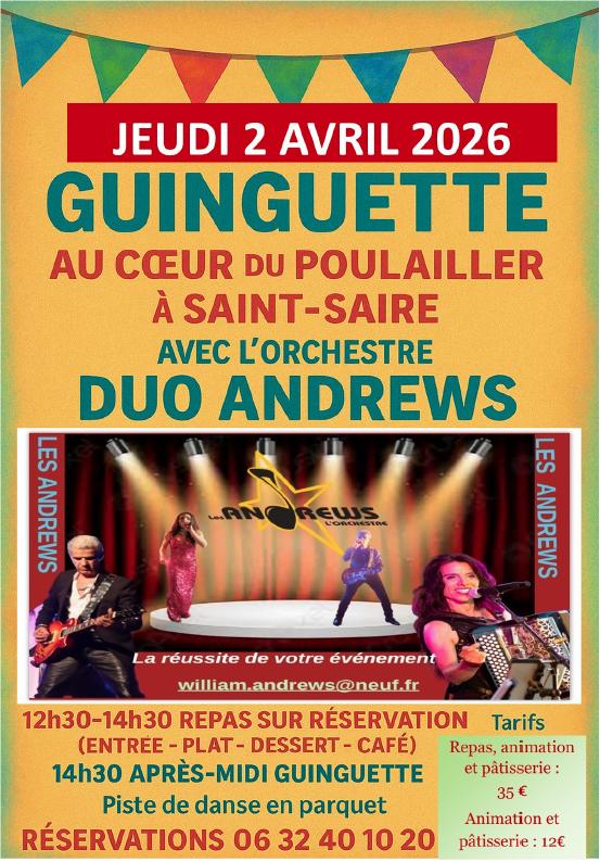 Guinguette : Duo Andrews
