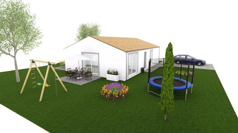 Maison - 80 m² - 4 pièces